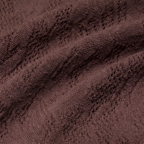 Aritzia Ten Flora Seamless Sorolla Long Sleeve Brown Mock Neck NWT - Picture 7 of 12